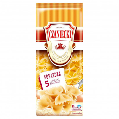 Czaniecki Kokardka 5 jajeczny makaron 250 g