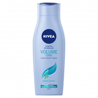 Nivea Łagodny Szampon Pielęgnujący Volume & Strength 400 ml
