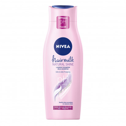 Nivea Hairmilk Natural Shine Szampon Wyzwalający Blask 400 ml