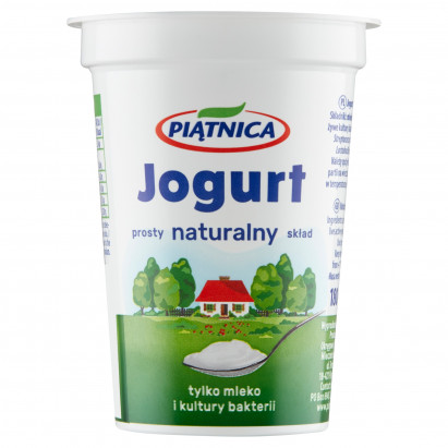 Piątnica Jogurt naturalny 180 g