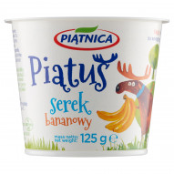 Piątnica Piątuś Serek bananowy 125 g