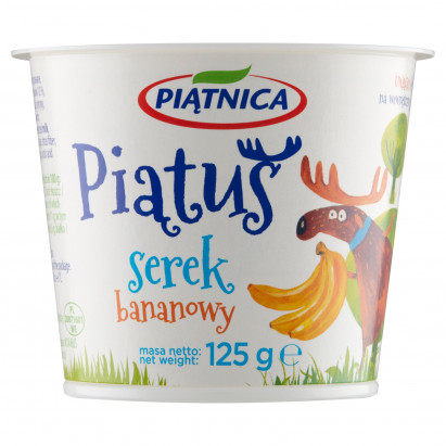 Piątnica Piątuś Serek bananowy 125 g