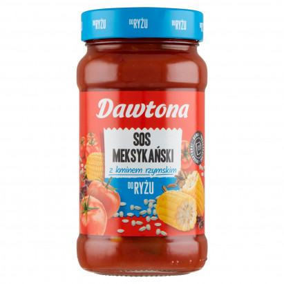 Dawtona Sos meksykański z kminem rzymskim do ryżu 550 g