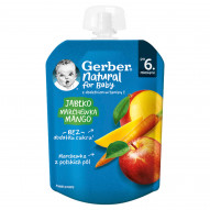 Gerber Jabłko marchewka mango po 6. miesiącu 80 g