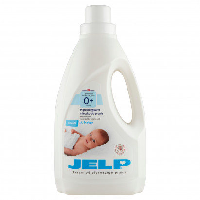 JELP 0+ Hipoalergiczne mleczko do prania do białego 1,5 l (18 prań)