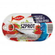 Graal Szprot w sosie pomidorowym 170 g 