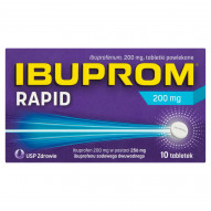 Ibuprom Rapid Tabletki powlekane 10 sztuk