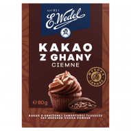 E. Wedel Kakao z Ghany ciemne 80 g