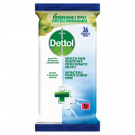 Dettol Antybakteryjne chusteczki do czyszczenia powierzchni 36 sztuk