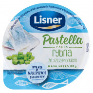 Lisner Pastella Pasta rybna ze szczypiorkiem 80 g