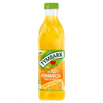 Tymbark Sok 100 % pomarańcza 1 l