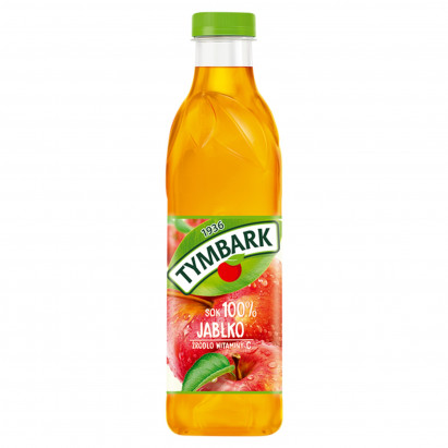 Tymbark Sok 100 % jabłko 1 l