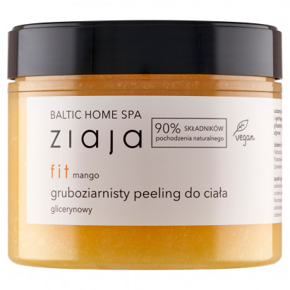 Ziaja Baltic Home Spa fit Gruboziarnisty peeling do ciała mango 300 ml