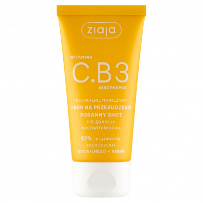 Ziaja Witamina C.B3 niacinamid Krem na przebudzenie poranny shot 50 ml
