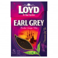 Loyd Earl Grey Herbata czarna aromatyzowana liściasta łamana 100 g