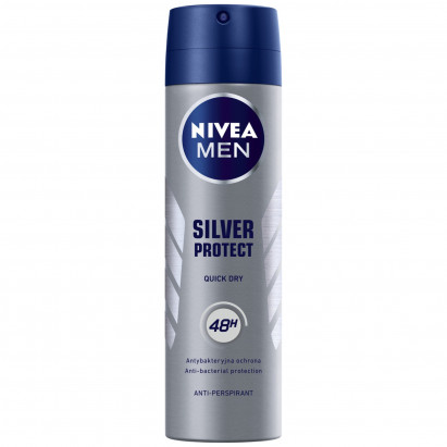 Nivea Antyperspirant DLA Mężczyzn W Spray'u Silver Protect 150 ml