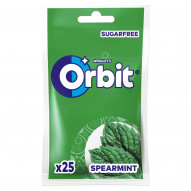 Orbit Spearmint Guma do żucia bez cukru 35 g (25 sztuk)