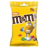M&M's Peanut Orzeszki ziemne oblane czekoladą w kolorowych skorupkach 90 g