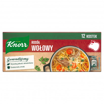 Knorr Rosół wołowy 120 g (12 x 10 g)