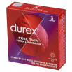 Durex Feel Thin Extra Lubricated Wyrób medyczny prezerwatywy 3 sztuki
