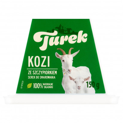 Turek Kozi serek do smarowania ze szczypiorkiem 150 g